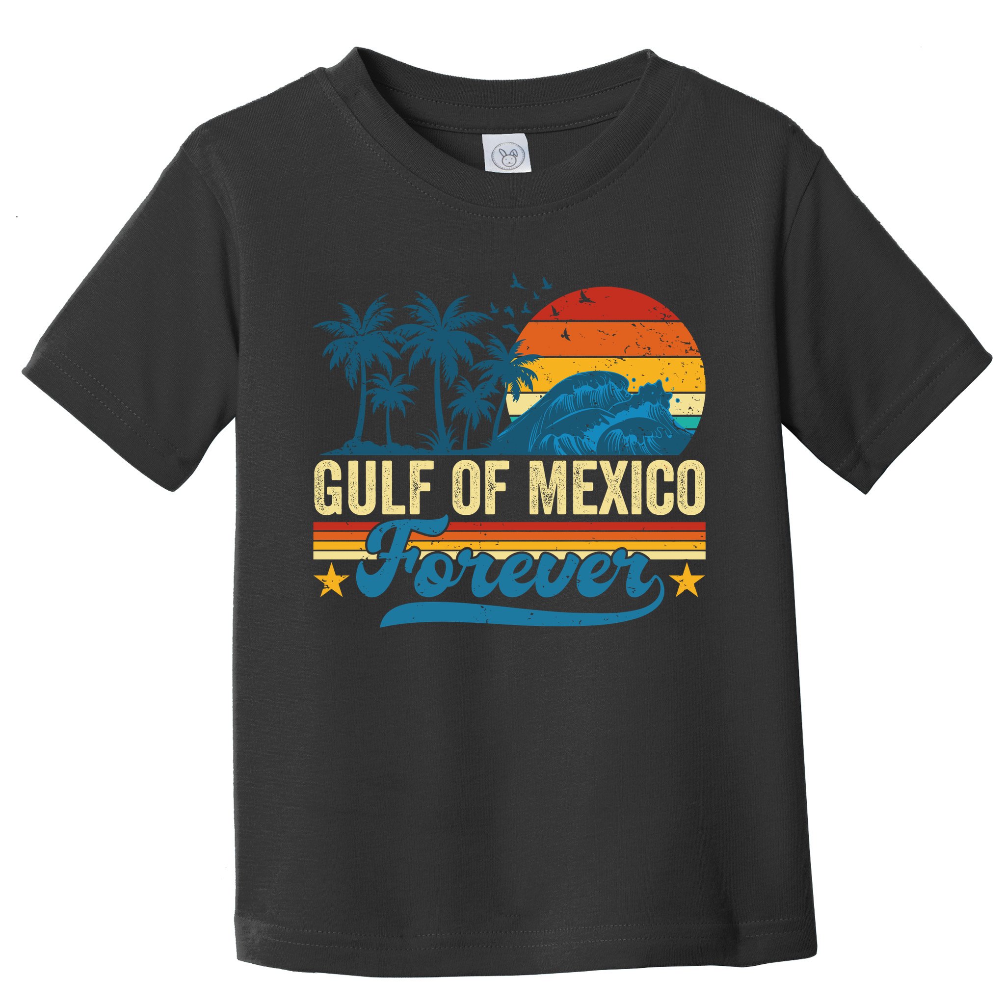 Gulf Of Mexico Forever Palms Beach Summer Holiday Vacation Toddler T-Shirt
