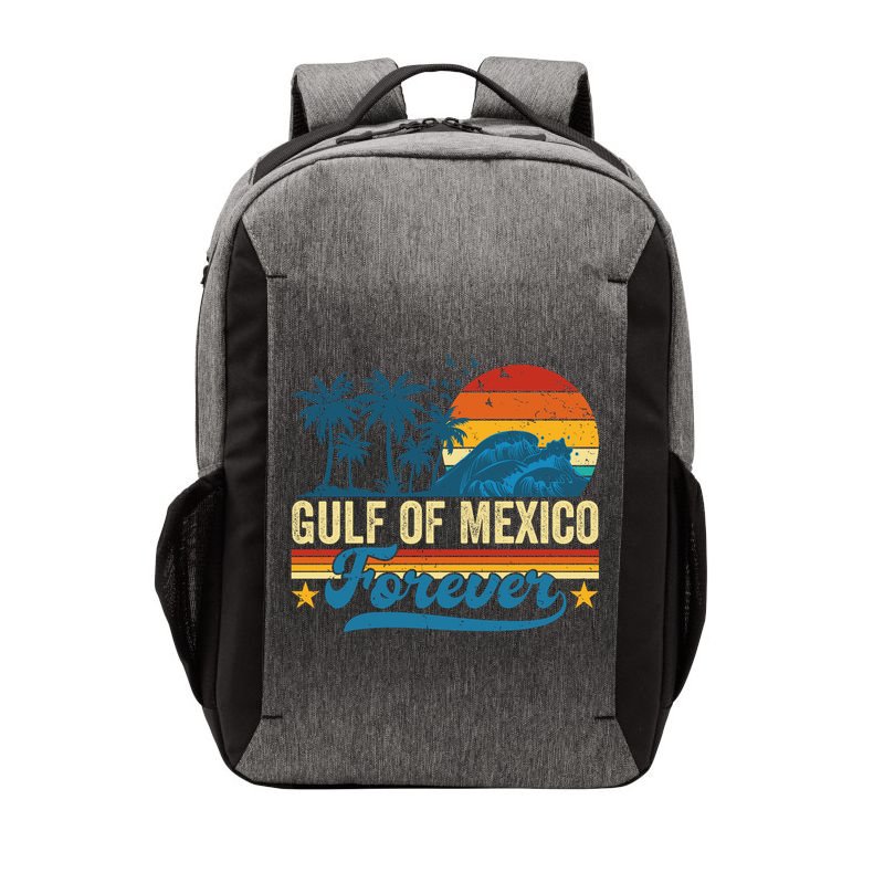 Gulf Of Mexico Forever Palms Beach Summer Holiday Vacation Vector Backpack
