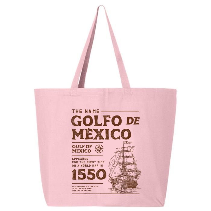 Gulf Of Mexico Name Origin 1550 25L Jumbo Tote