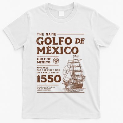Gulf Of Mexico Name Origin 1550 T-Shirt