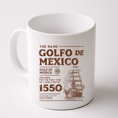 Gulf Of Mexico Name Origin 1550 Mug