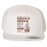 Gulf Of Mexico Name Origin 1550 Wool Snapback Cap