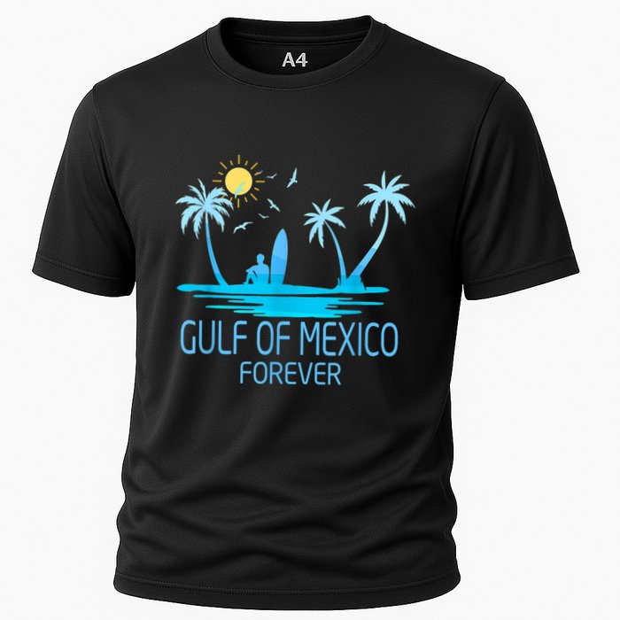 Gulf Of Mexico Forever Gulf Beach Of Mexico Since 1672 Cooling Performance Crew T-Shirt