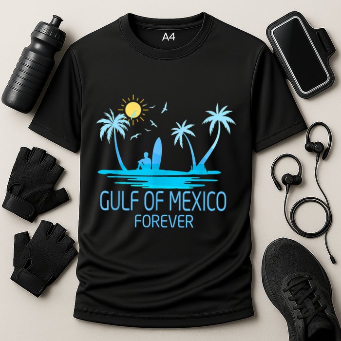 Gulf Of Mexico Forever Gulf Beach Of Mexico Since 1672 Cooling Performance Crew T-Shirt