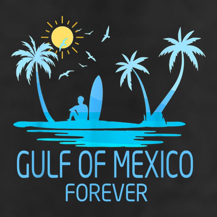Gulf Of Mexico Forever Gulf Beach Of Mexico Since 1672 Adult Drive Performance Visor