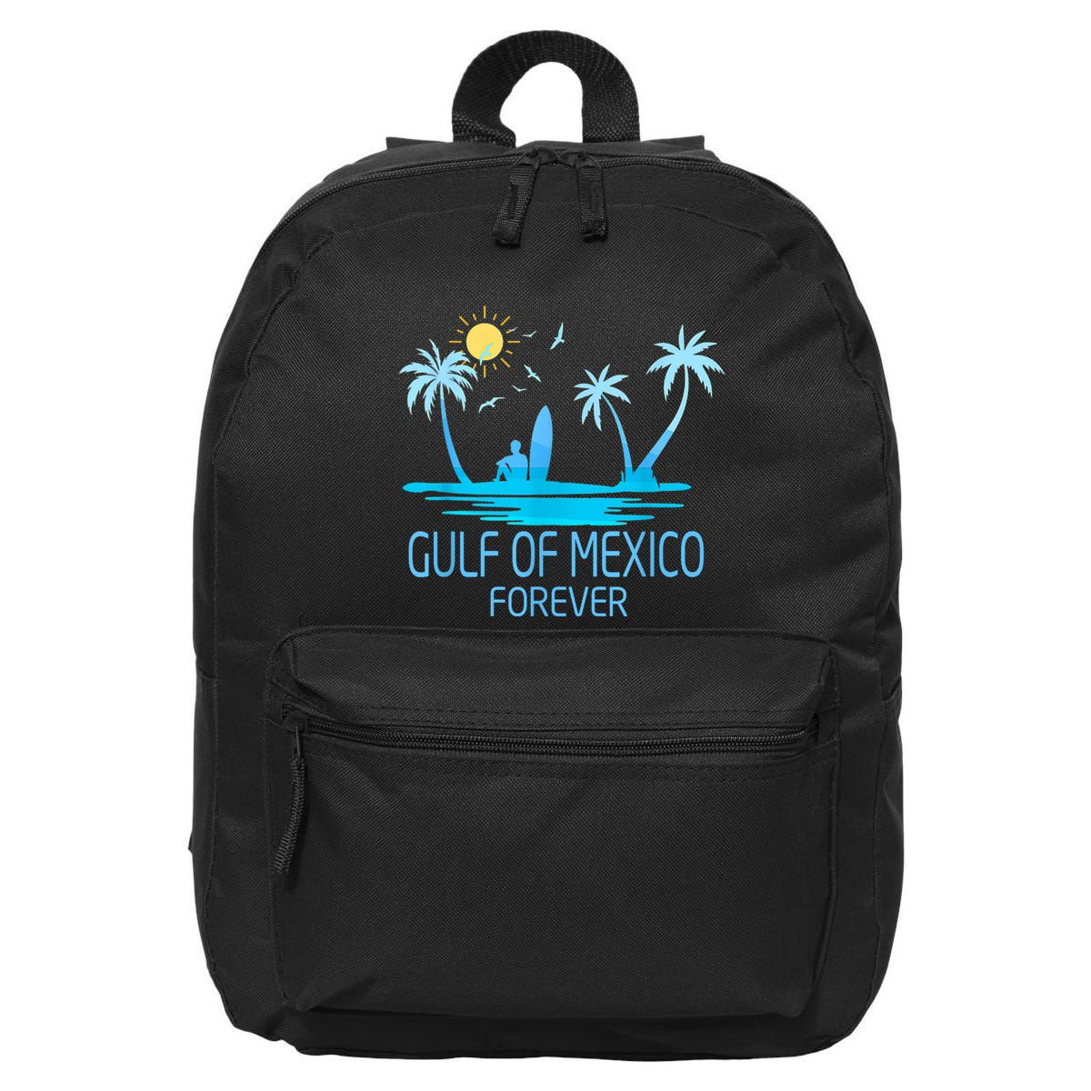Gulf Of Mexico Forever Gulf Beach Of Mexico Since 1672 16 in Basic Backpack
