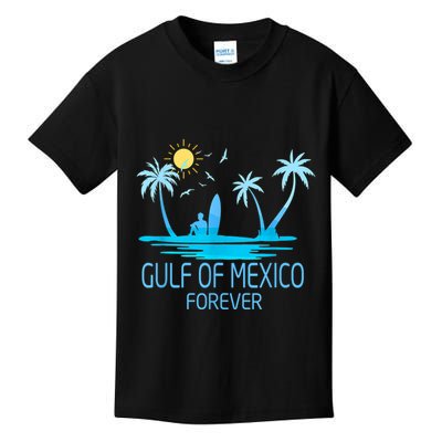 Gulf Of Mexico Forever Gulf Beach Of Mexico Since 1672 Kids T-Shirt