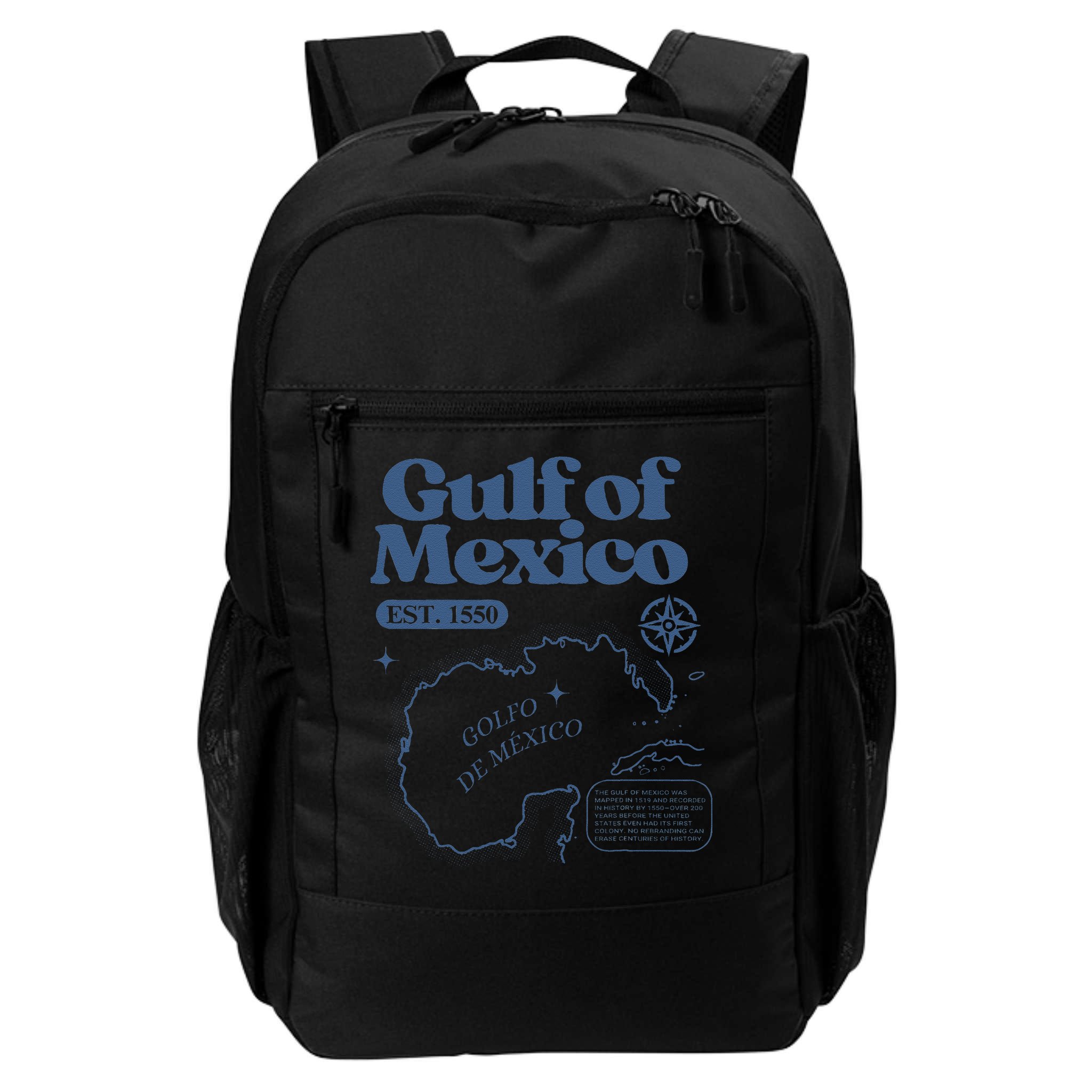 Gulf Of Mexico Est 1550 Golfo De MéXico Historic Map Backpack