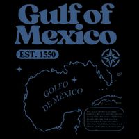 Gulf Of Mexico Est 1550 Golfo De MéXico Historic Map Backpack