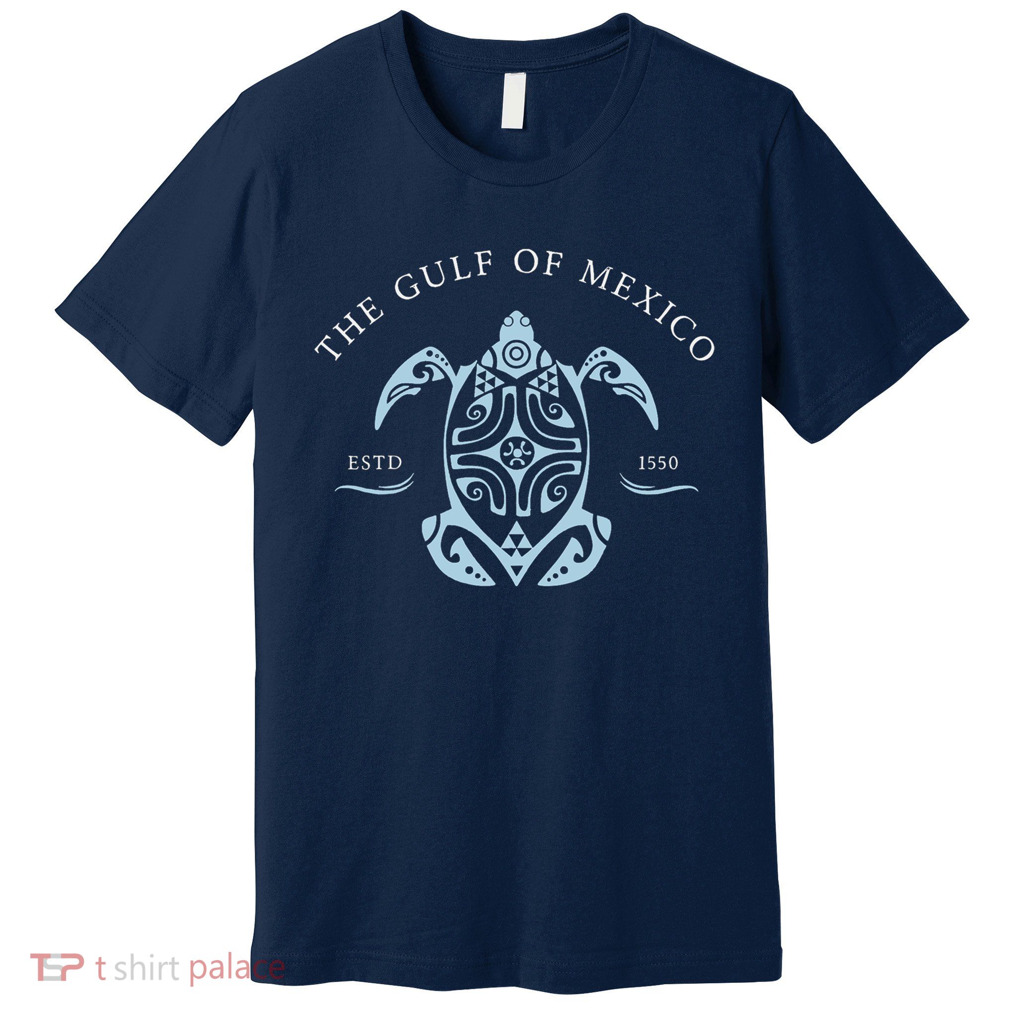 Gulf of Mexico Gulf of Mexico Est 1550 Subtle Turtle  Anti Trump Premium T-Shirt