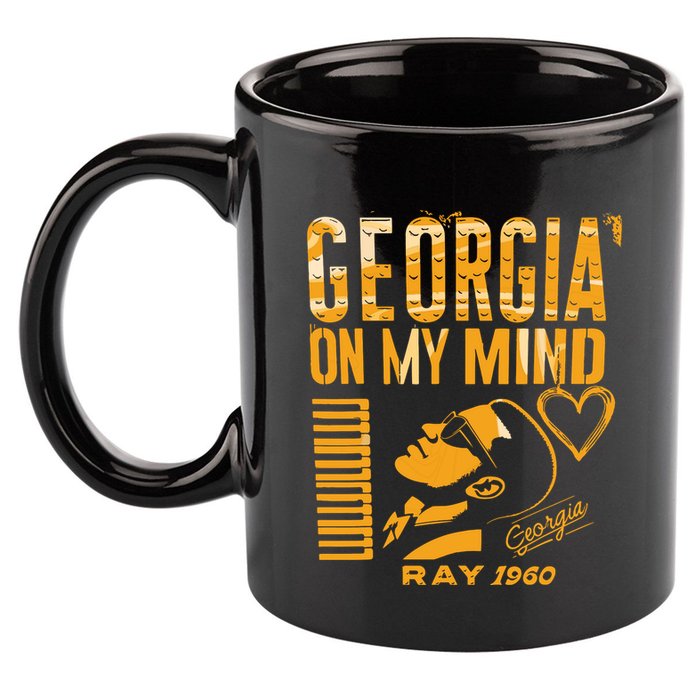 Georgia On My Mind 11oz C Handle Ceramic Mug