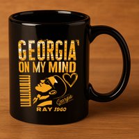 Georgia On My Mind 11oz C Handle Ceramic Mug