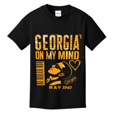 Georgia On My Mind Kids T-Shirt