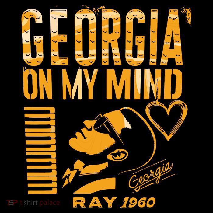 Georgia On My Mind Kids T-Shirt
