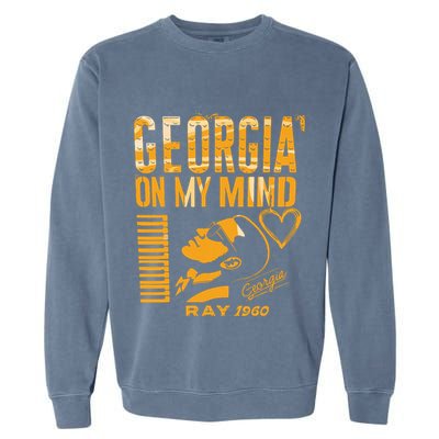 Georgia On My Mind Garment-Dyed Sweatshirt