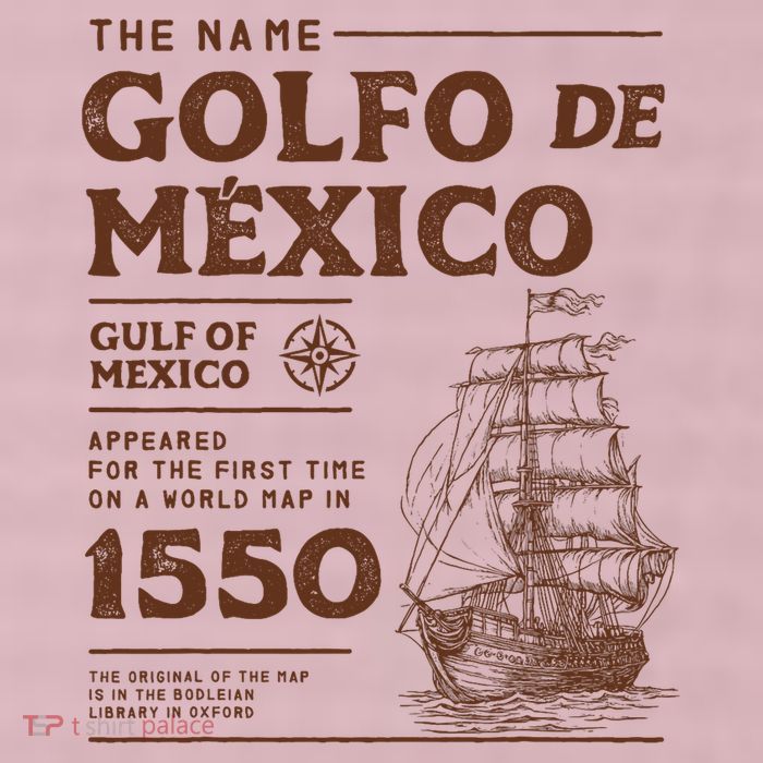 Gulf Of Mexico Name Origin 1550 25L Jumbo Tote