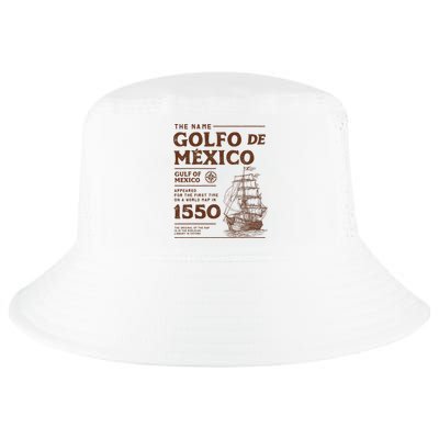 Gulf Of Mexico Name Origin 1550 Cool Comfort Performance Bucket Hat