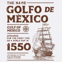 Gulf Of Mexico Name Origin 1550 Sustainable Bucket Hat