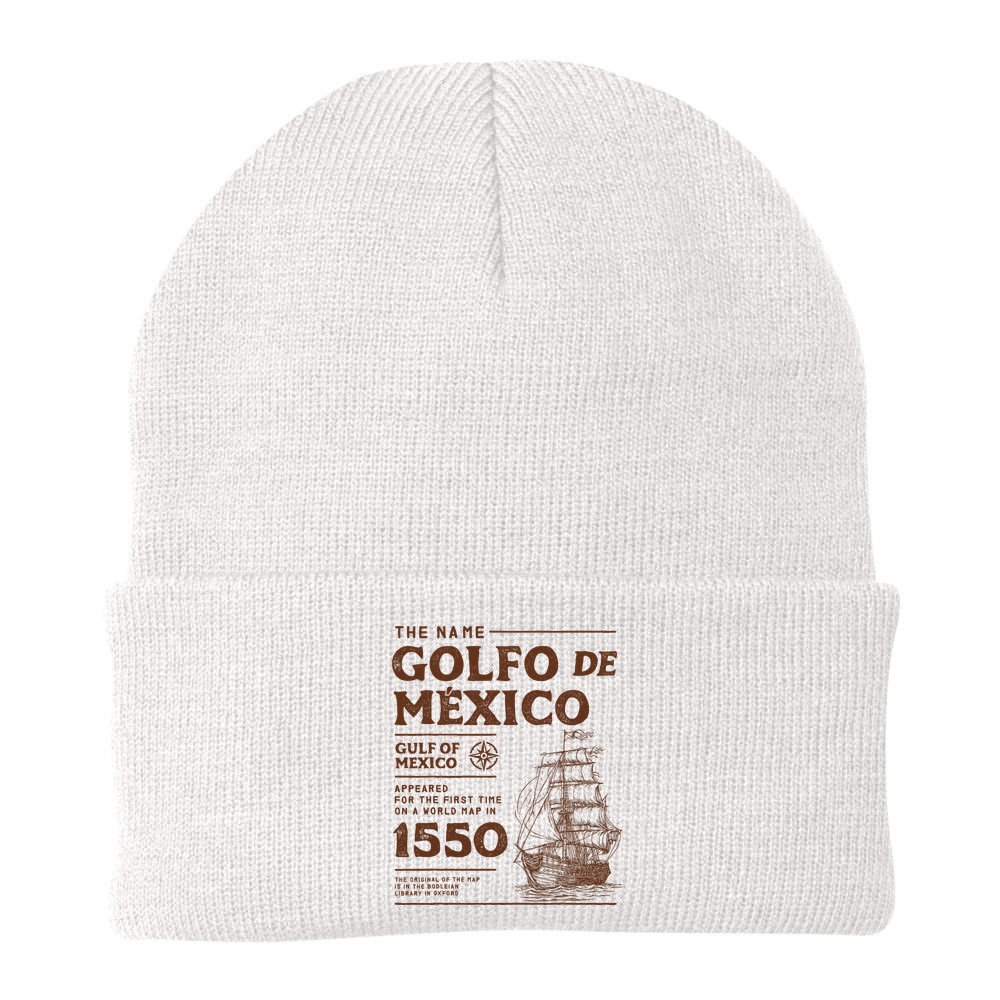 Gulf Of Mexico Name Origin 1550 Beanie