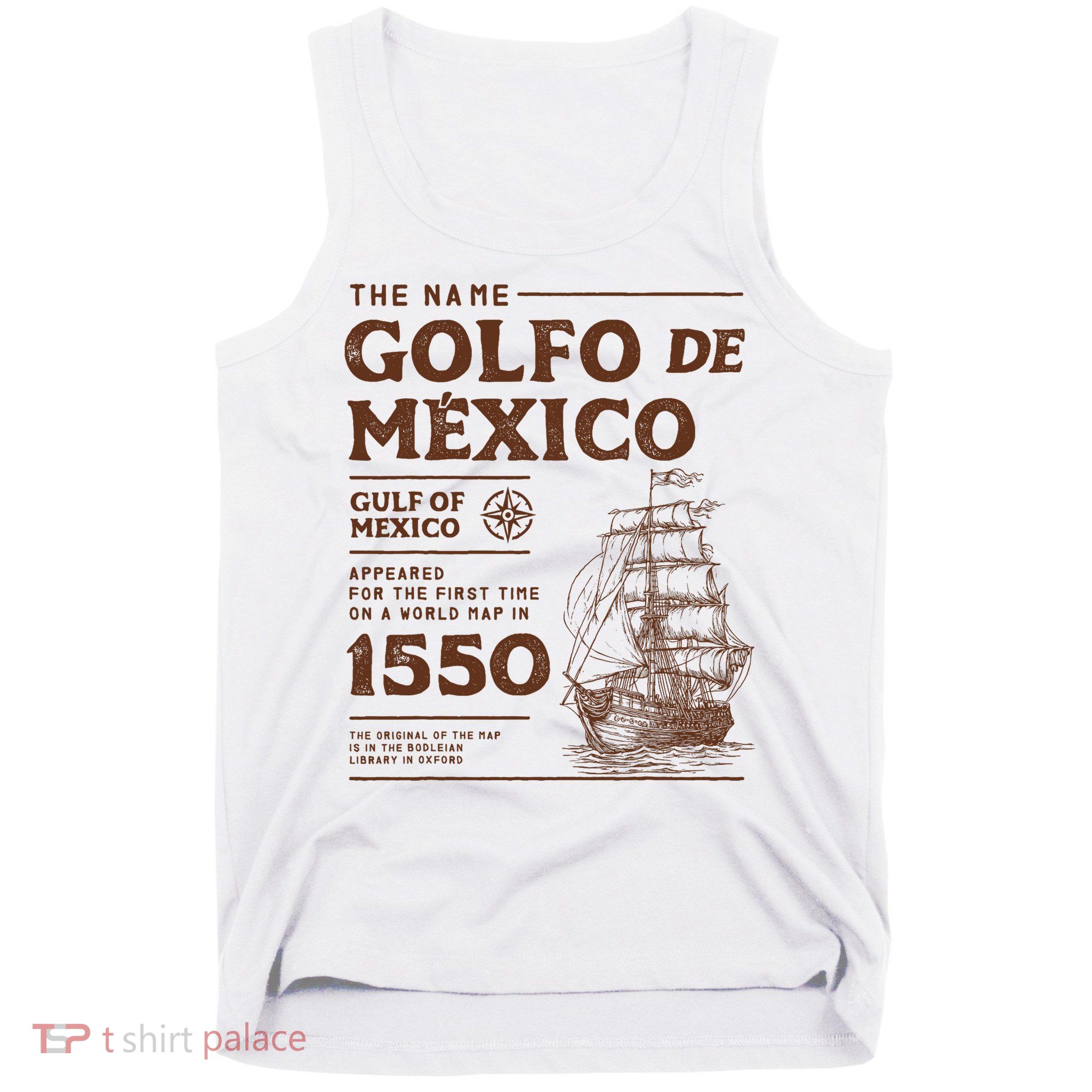 Gulf Of Mexico Name Origin 1550 Tank Top