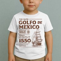 Gulf Of Mexico Name Origin 1550 Toddler T-Shirt
