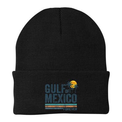 Gulf Of Mexico Forever Retro 70s Sunset Mexican Gulf Beanie