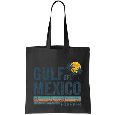 Gulf Of Mexico Forever Retro 70s Sunset Mexican Gulf Bag