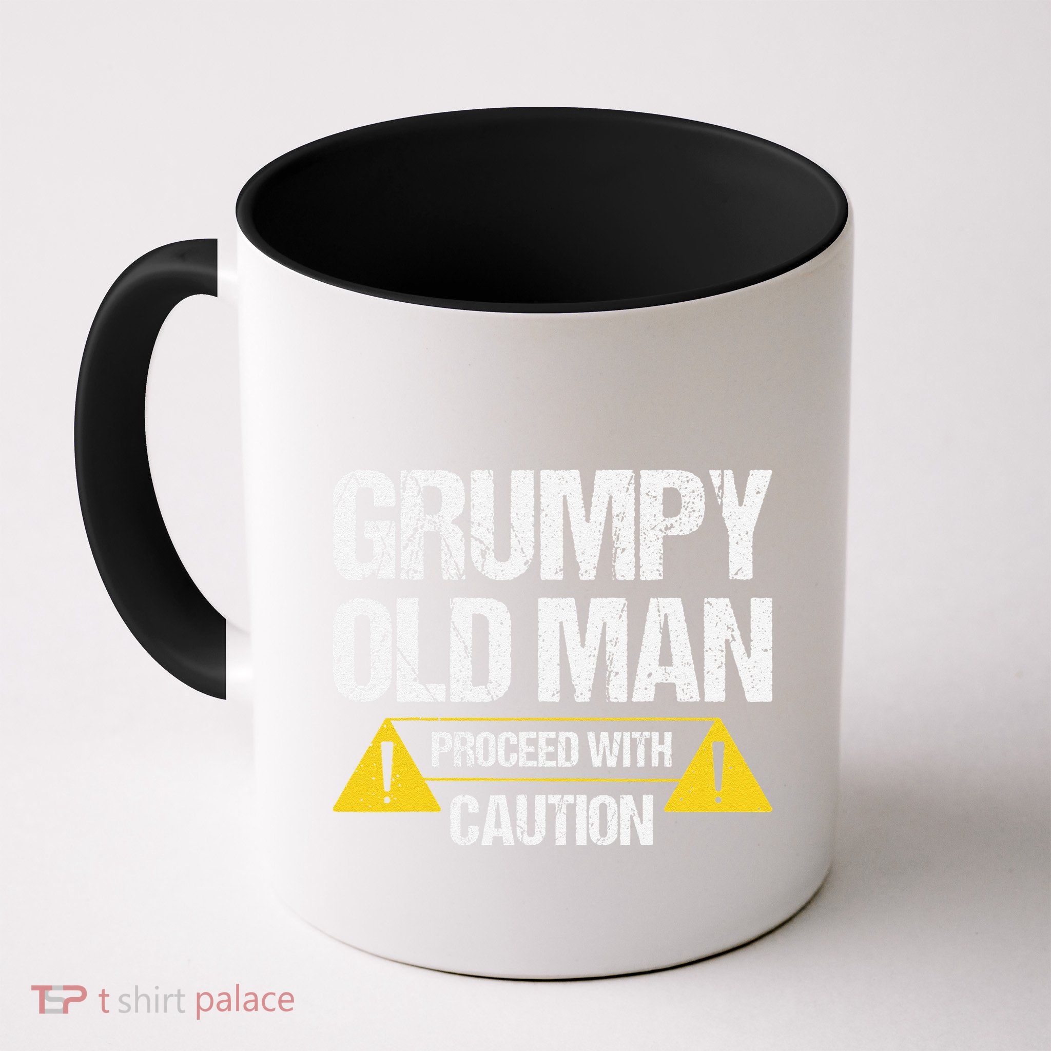 Grumpy Old Man Proceed With Caution Coffee Mug