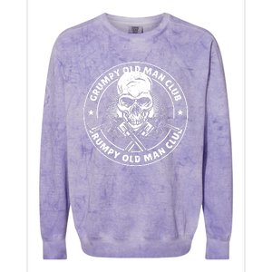 Grumpy Old Man Essential Colorblast Crewneck Sweatshirt