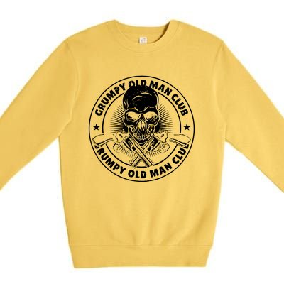 Grumpy Old Man Essential Premium Crewneck Sweatshirt