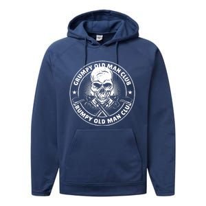 Grumpy Old Man Essential Performance Fleece Hoodie