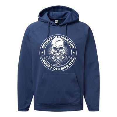 Grumpy Old Man Essential Performance Fleece Hoodie