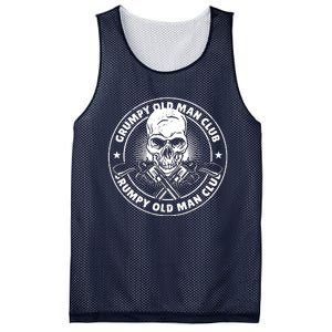 Grumpy Old Man Essential Mesh Reversible Basketball Jersey Tank