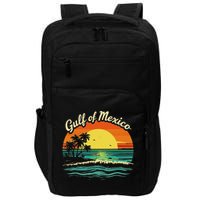 Gulf Of Mexico Beach Palms Summer Vacation Impact Tech Backpack