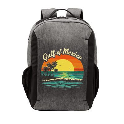 Gulf Of Mexico Beach Palms Summer Vacation Vector Backpack