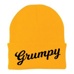 Grumpy Old Meaningful Gift Grumpy Grandad Gift For Fathers Day Meaningful Gift Knit Cap Winter Beanie