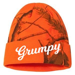 Grumpy Old Meaningful Gift Grumpy Grandad Gift For Fathers Day Meaningful Gift Kati Licensed 12" Camo Beanie