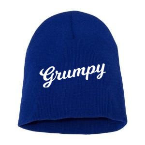 Grumpy Old Meaningful Gift Grumpy Grandad Gift For Fathers Day Meaningful Gift Short Acrylic Beanie