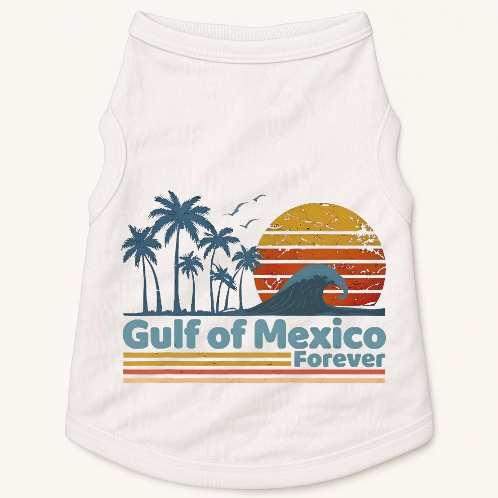 Gulf Of Mexico Forever Doggie Tank