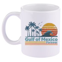 Gulf Of Mexico Forever 11oz C Handle Ceramic Mug