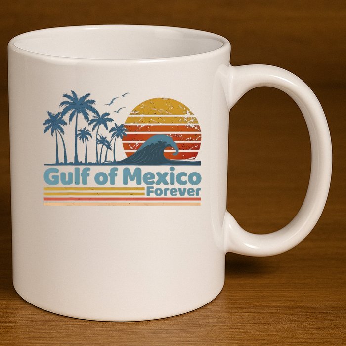 Gulf Of Mexico Forever 11oz C Handle Ceramic Mug