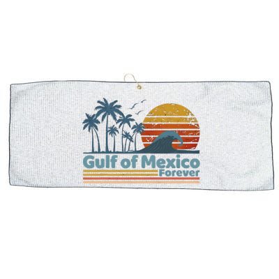 Gulf Of Mexico Forever Large Microfiber Waffle Golf Towel
