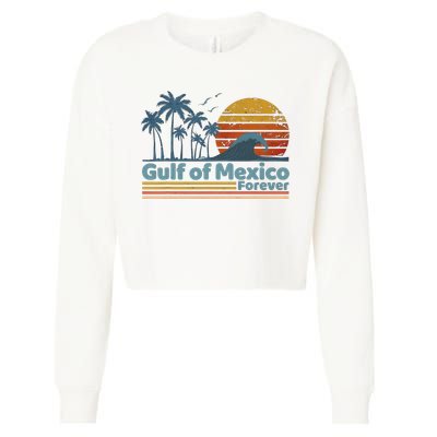 Gulf Of Mexico Forever Cropped Pullover Crew