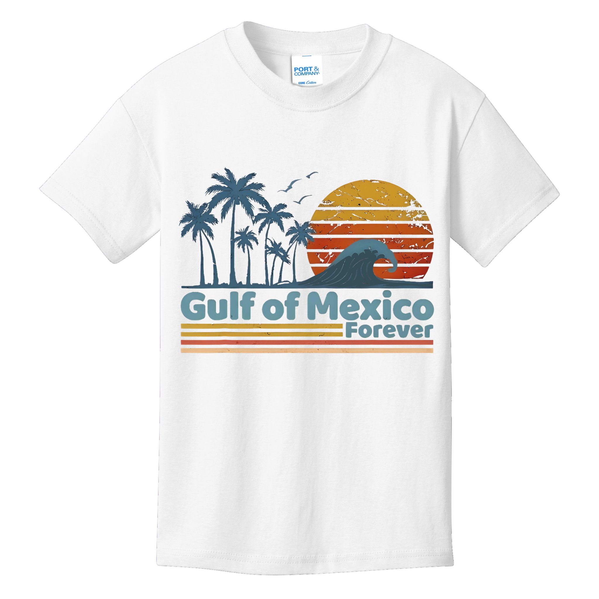 Gulf Of Mexico Forever Kids T-Shirt