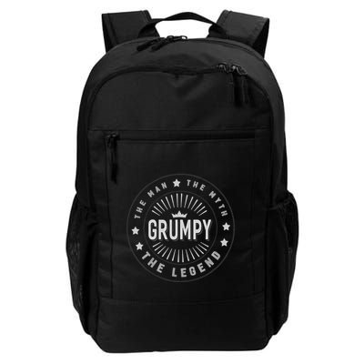 Grumpy Old Man The Man The Myth The Legend Funny Gift Idea Daily Commute Backpack