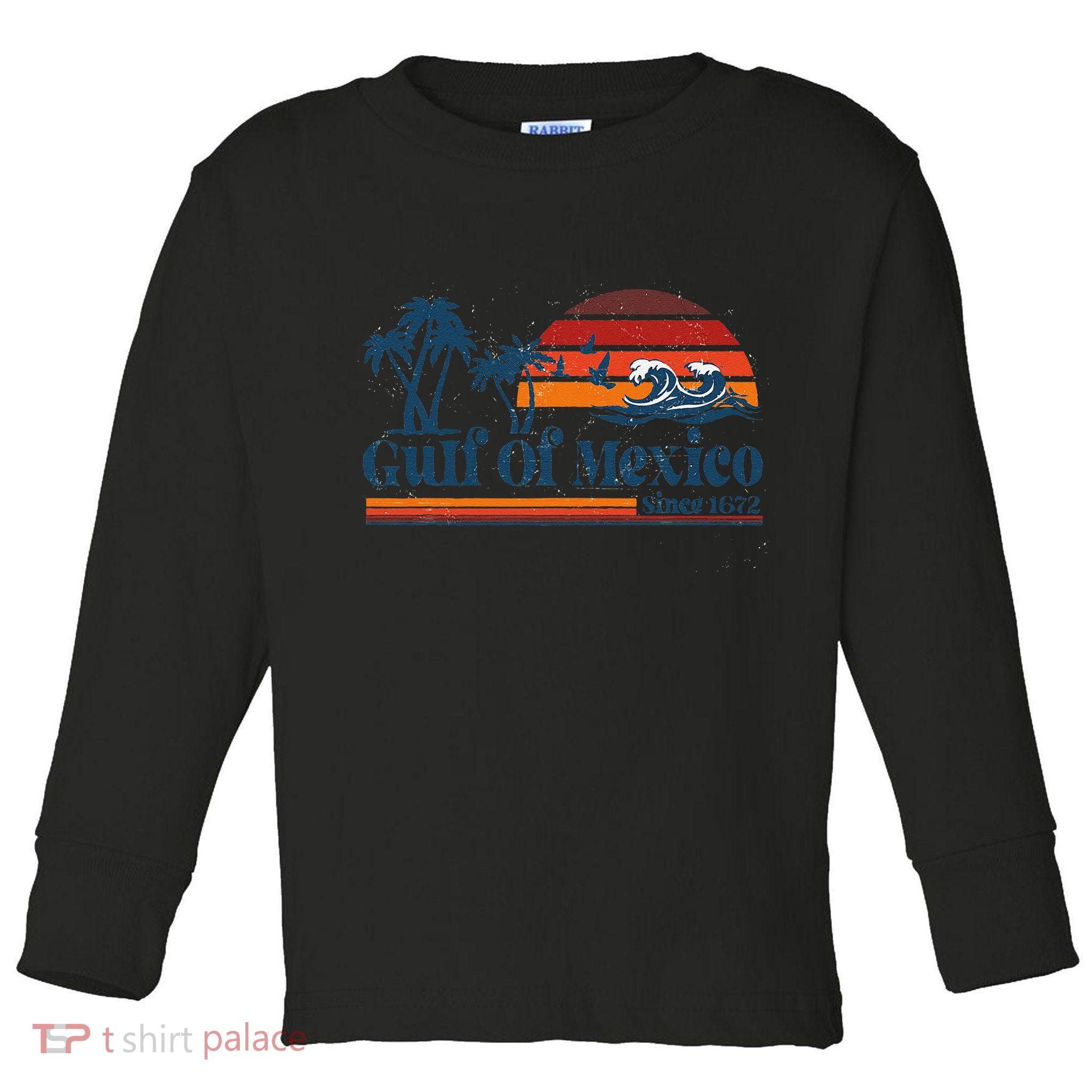 Gulf Of Mexico Toddler Long Sleeve Shirt