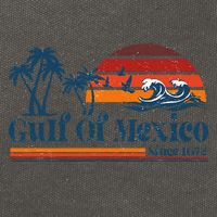 Gulf Of Mexico Cotton Canvas Backpack
