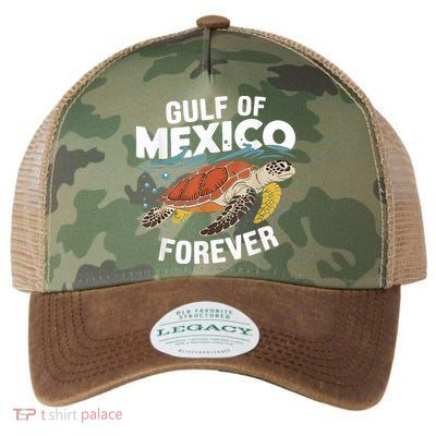 Gulf Of Mexico Forever Sea Turtle Legacy Tie Dye Trucker Hat