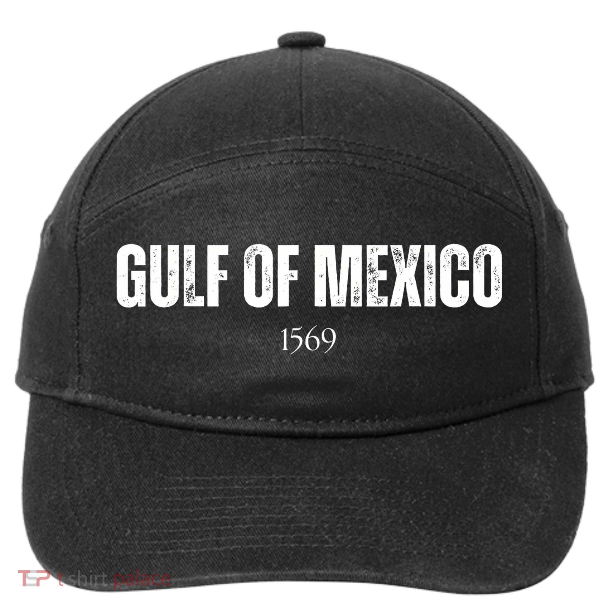 Gulf Of Mexico 1569 American Gulf Of Mexico Map Lover 7-Panel Snapback Hat
