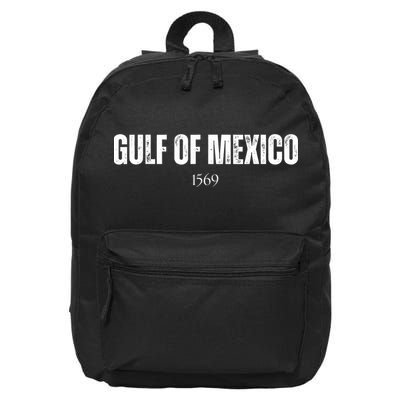 Gulf Of Mexico 1569 American Gulf Of Mexico Map Lover 16 in Basic Backpack